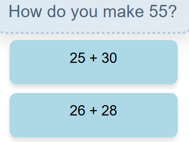 Ways to make a number using addition